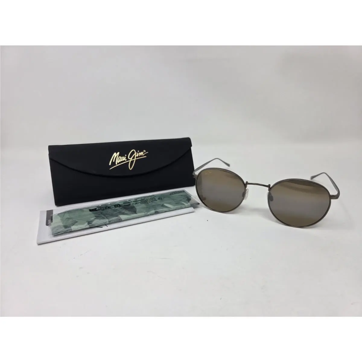 Maui Jim Nautilus Bronze Titanium Polarized Bronze Lens Sunglass H544N-20C