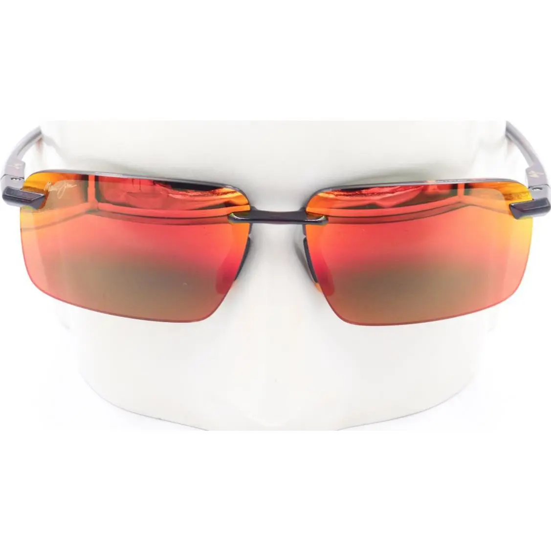 Maui Jim Laulima Red Havana Hawaii Lava Sunglasses RM626-10 / MJ0626S-002