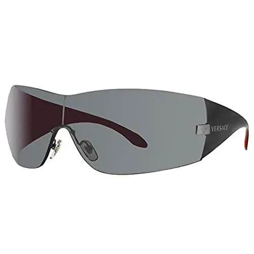 Versace VE2054 Women Plastic Rhutenium Sunglasses 41 mm