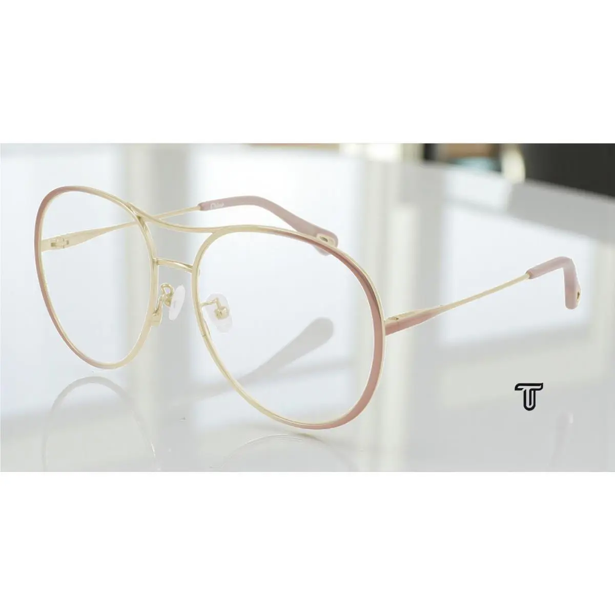 Chloe CH0019O 003 Round Demo Lens 58 mm Women`s Eyeglasses