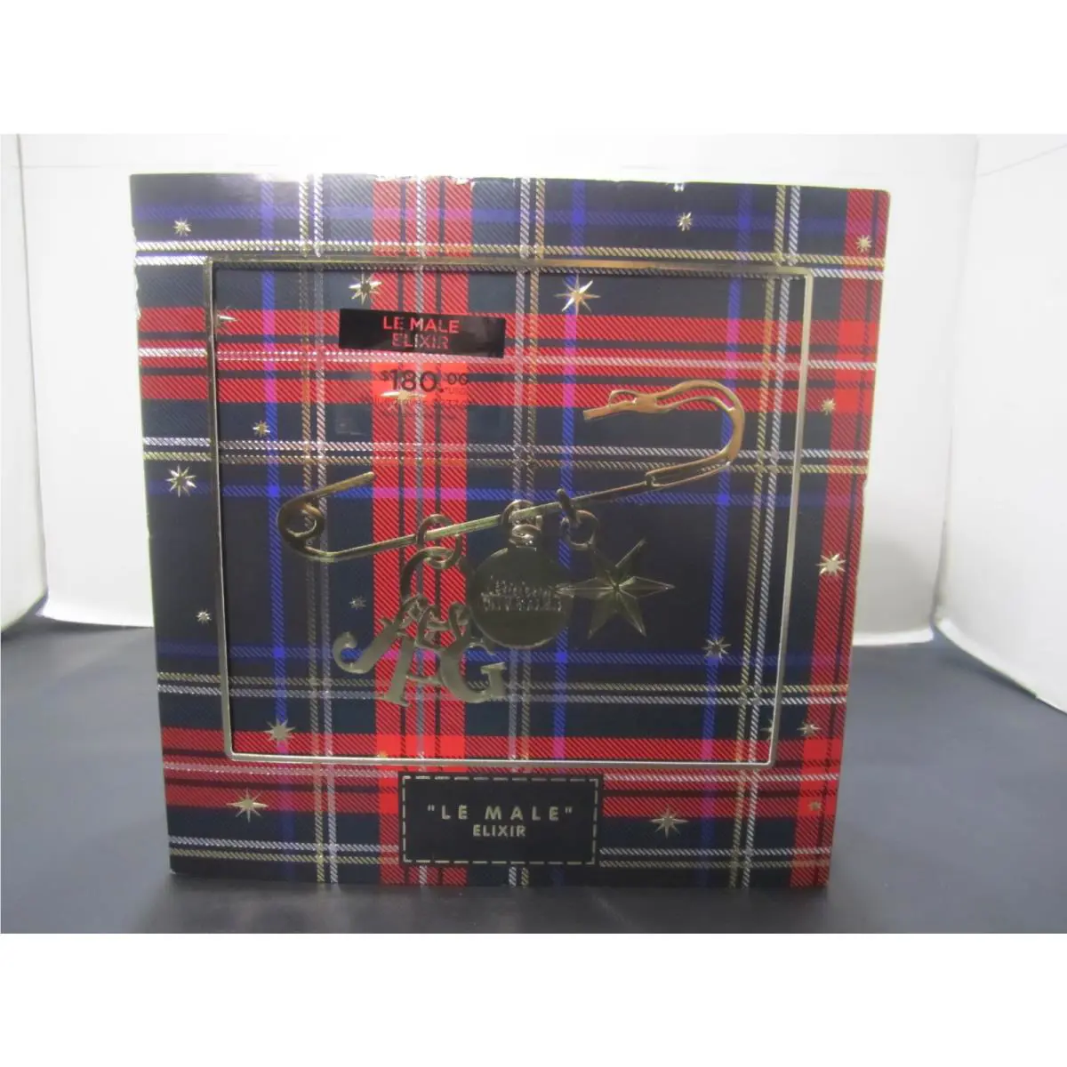 Le Male Elixir by Jean Paul Gaultier 3 Piece Set For Men 4.2 Oz Parfum Spray