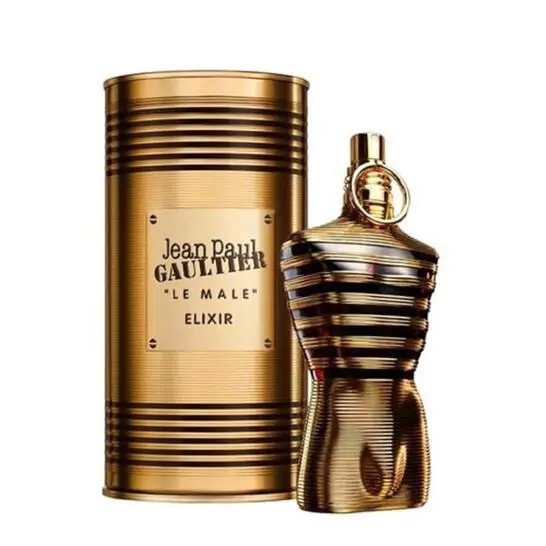 Jean Paul Gaultier Le Male Elixir by Jpg 4.2 oz Parfum Spray For Men Boxed