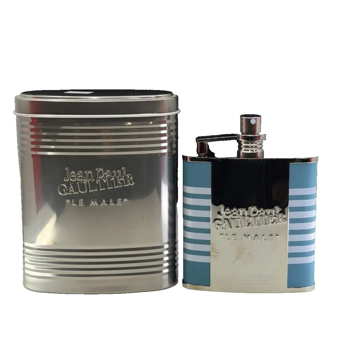 Jean Paul Gaultier Le Male Eau De Toilette Spray Travel Flask 4.2 oz Check