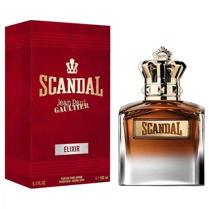 2026 Jean Paul Gaultier Scandal Pour Homme Elixir Parfum 5.1oz/150ml