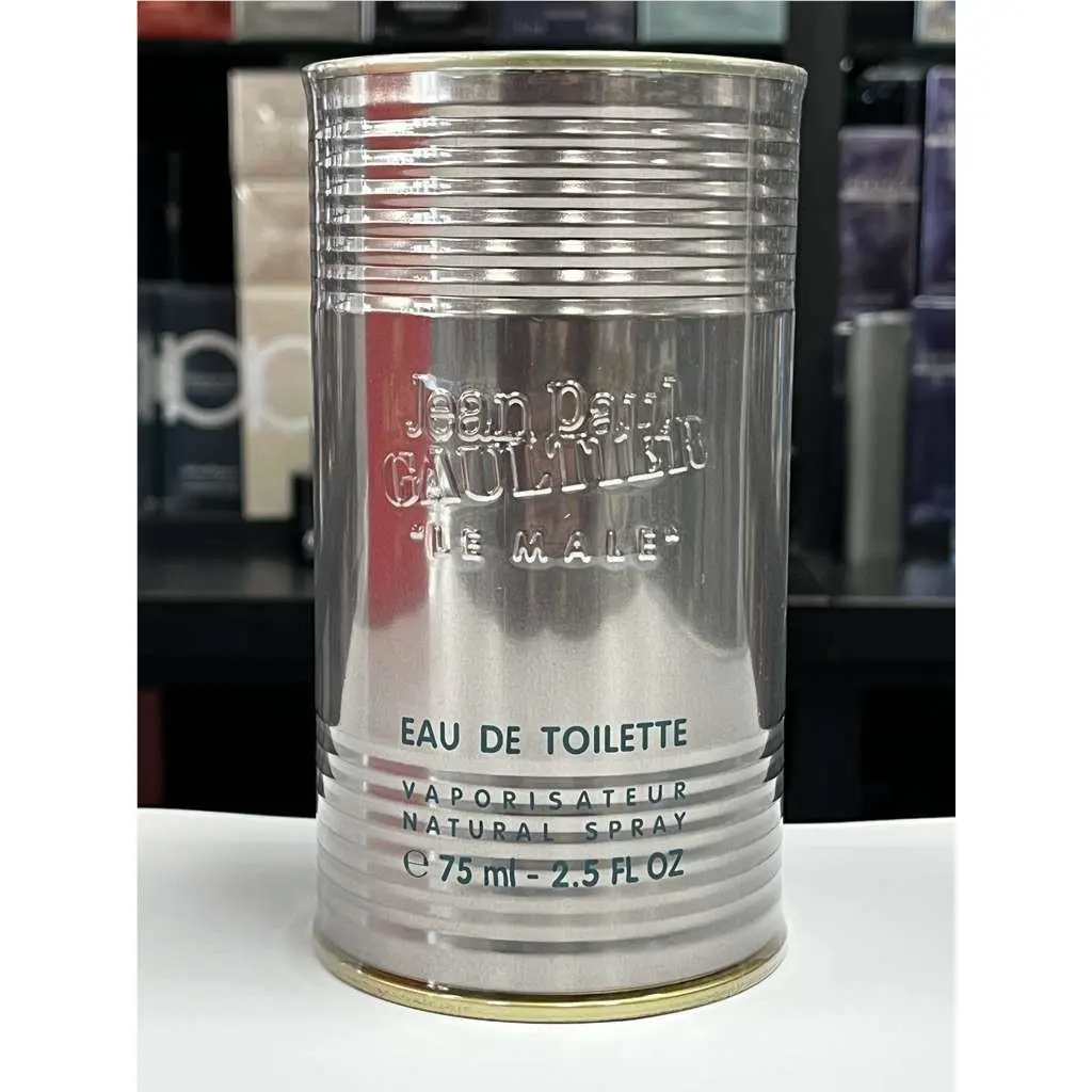 Jean Paul Gaultier Le Male Eau de Toilette For Men 2.5 Fl. Oz. / 75ml
