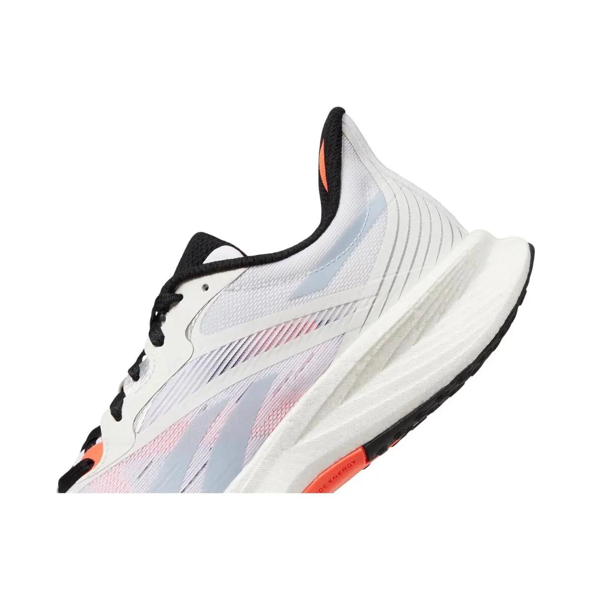 Reebok shoes - White/Pale Blue/Orange Flare 3