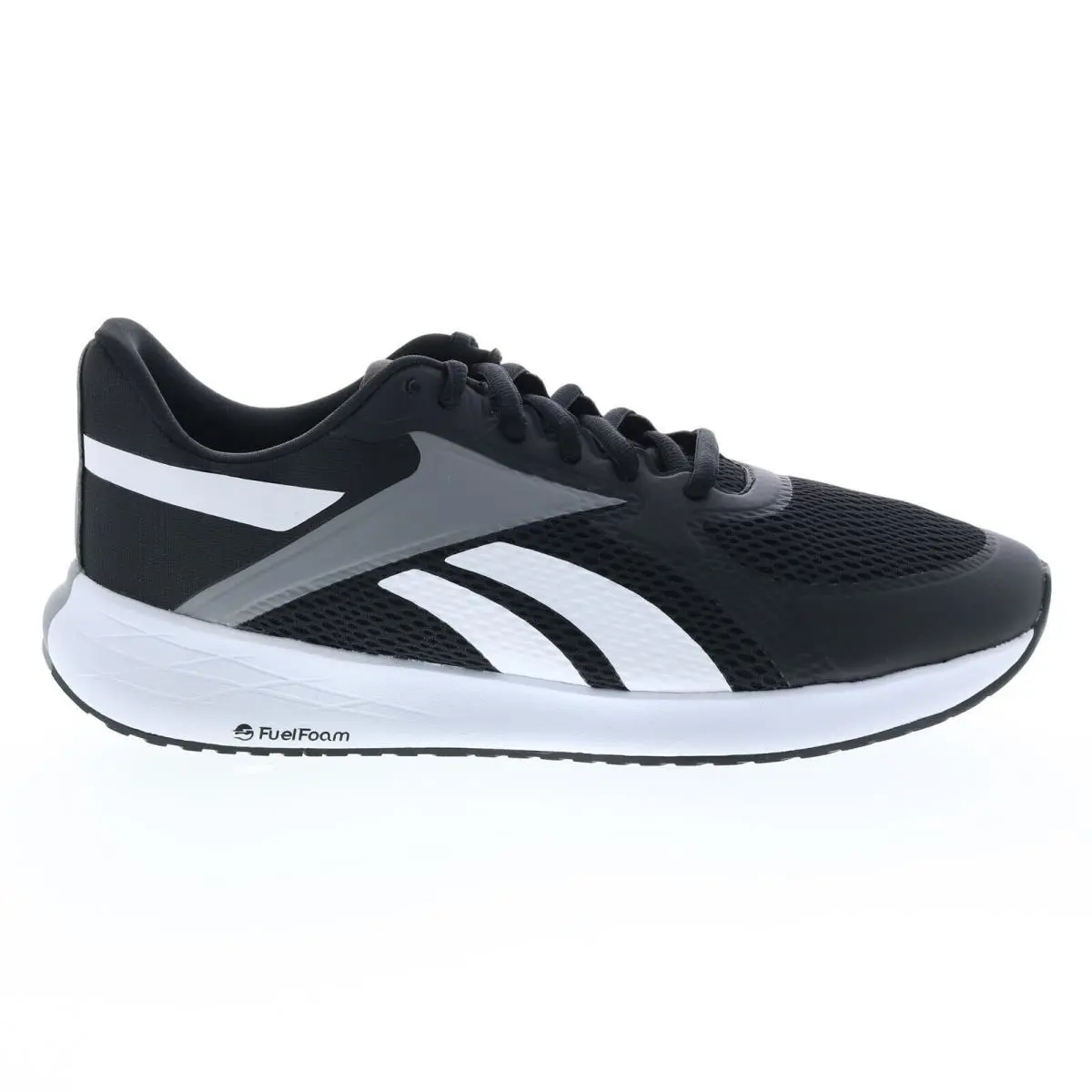 Reebok Energen Run Mens Black White Lace Up Athletic Running Shoes G58543 - Black/White