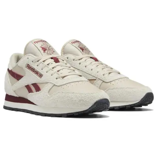 Reebok Classic GY1525 Sneakers Men`s US 13 Beige Red Lifestyle Shoes ZAP2260 - White