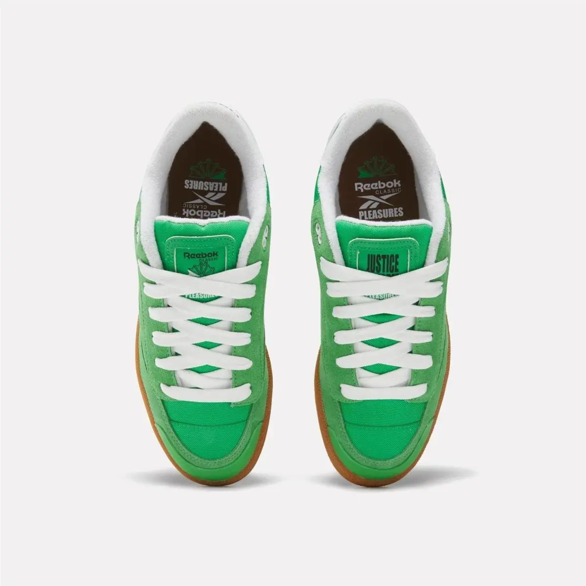 Reebok shoes - Reebok X PLEASURES Club C Bulc 100206744 - 100206744 - Green 2
