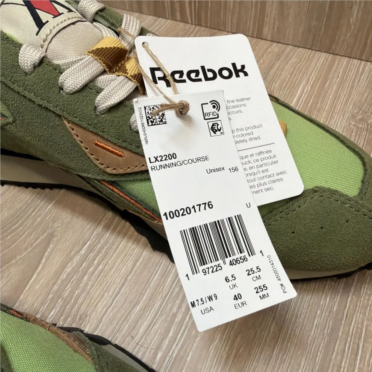Reebok shoes - Reebok LX2200 - 100201776 - Green 5