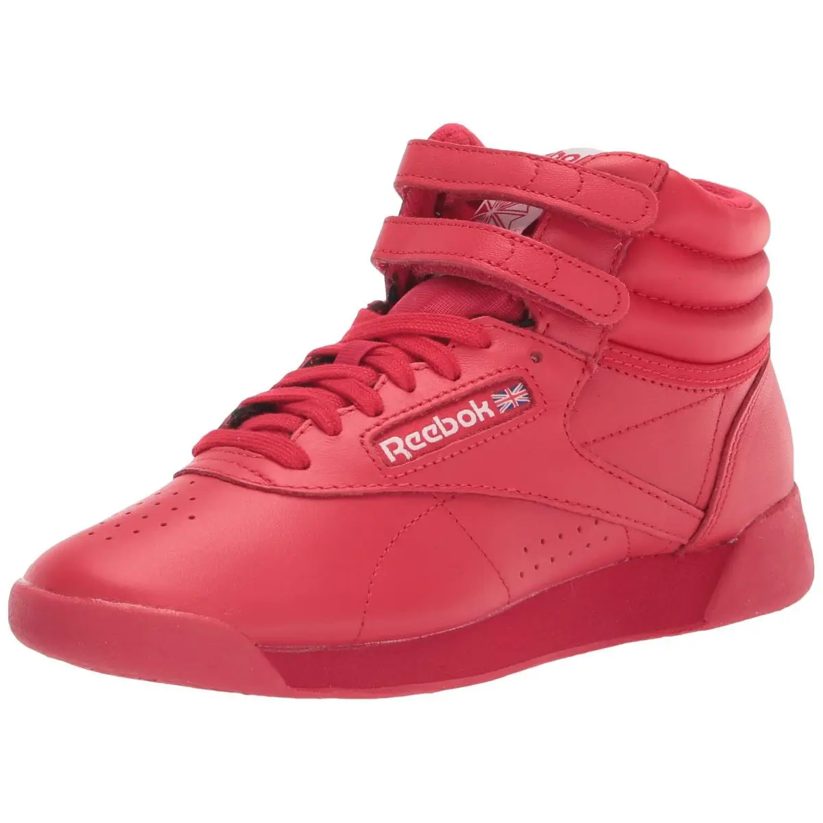 Reebok Women`s Freestyle Hi High Top Sneaker Vector Red/white 11 Women