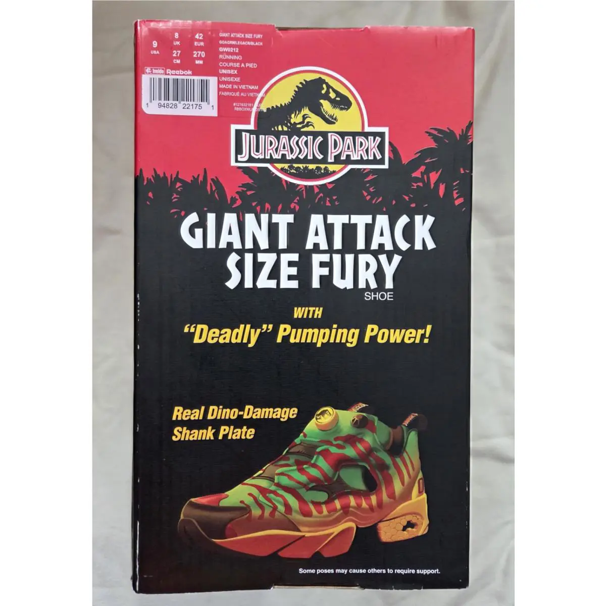 Reebok shoes - Giant Attack Size Fury - Giant Attack Size Fury - Multicolor (UPC: 194828221751) 11