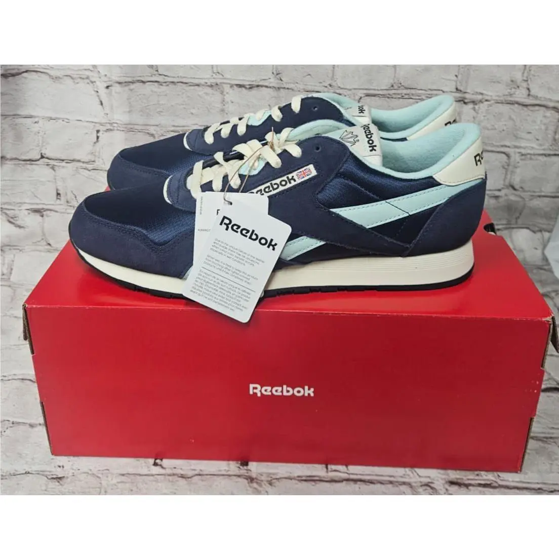 Reebok shoes - Reebok Classic Nylon - Classic Nylon - Blue (UPC: 197323318742) 8