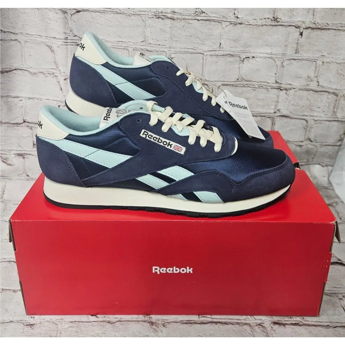 Reebok shoes - Reebok Classic Nylon - Classic Nylon - Blue (UPC: 197323318742) 0