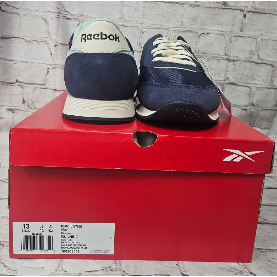 Reebok shoes - Reebok Classic Nylon - Classic Nylon - Blue (UPC: 197323318742) 3