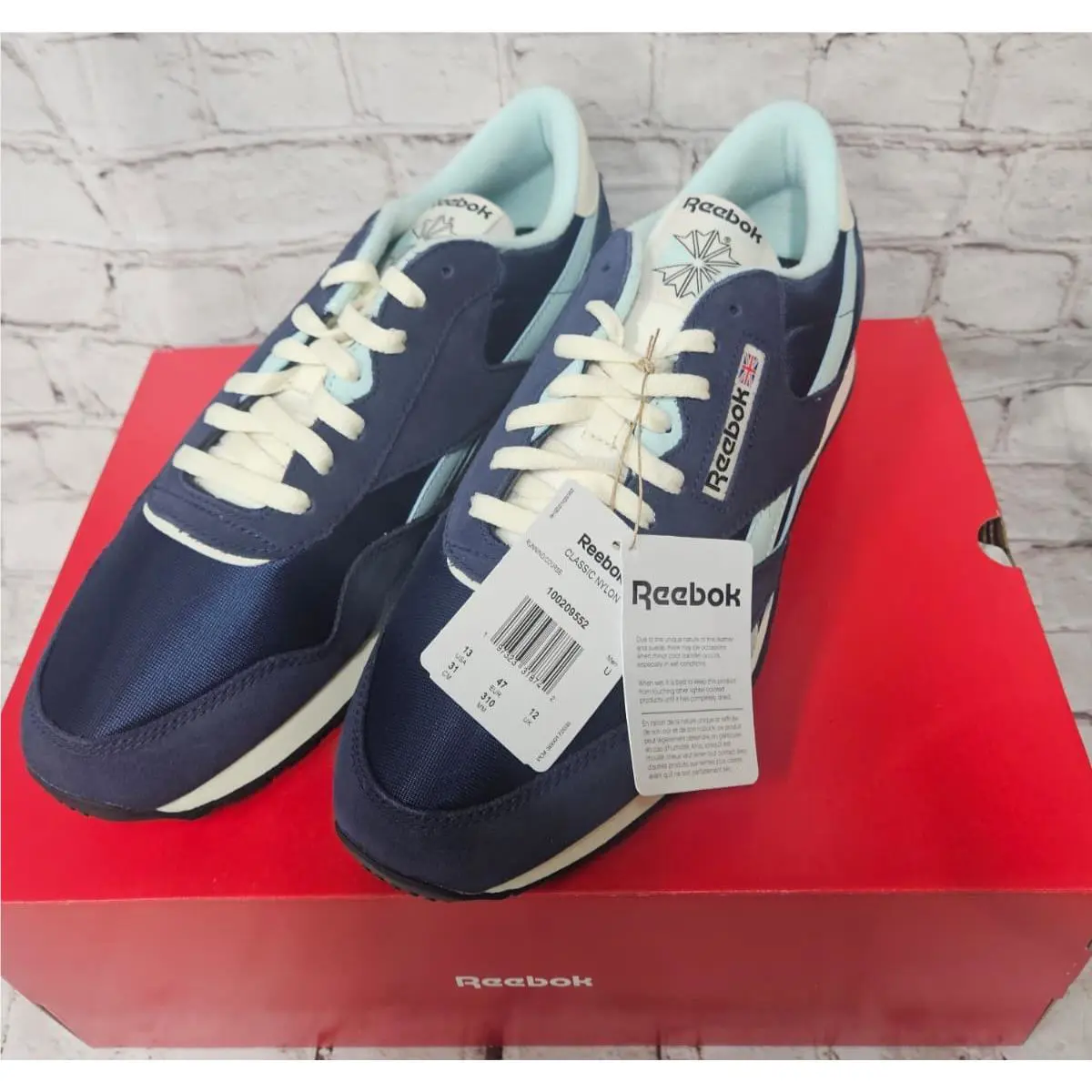 Reebok shoes - Reebok Classic Nylon - Classic Nylon - Blue (UPC: 197323318742) 7