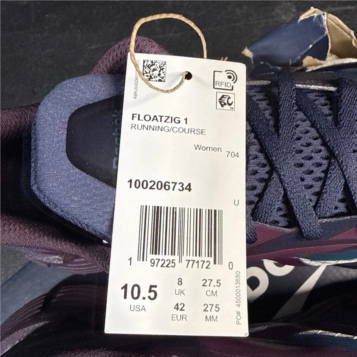 Reebok shoes - 100206734 - 100206734 - Vector Navy/Plum/Escape Blue (UPC: 197225771621) 2