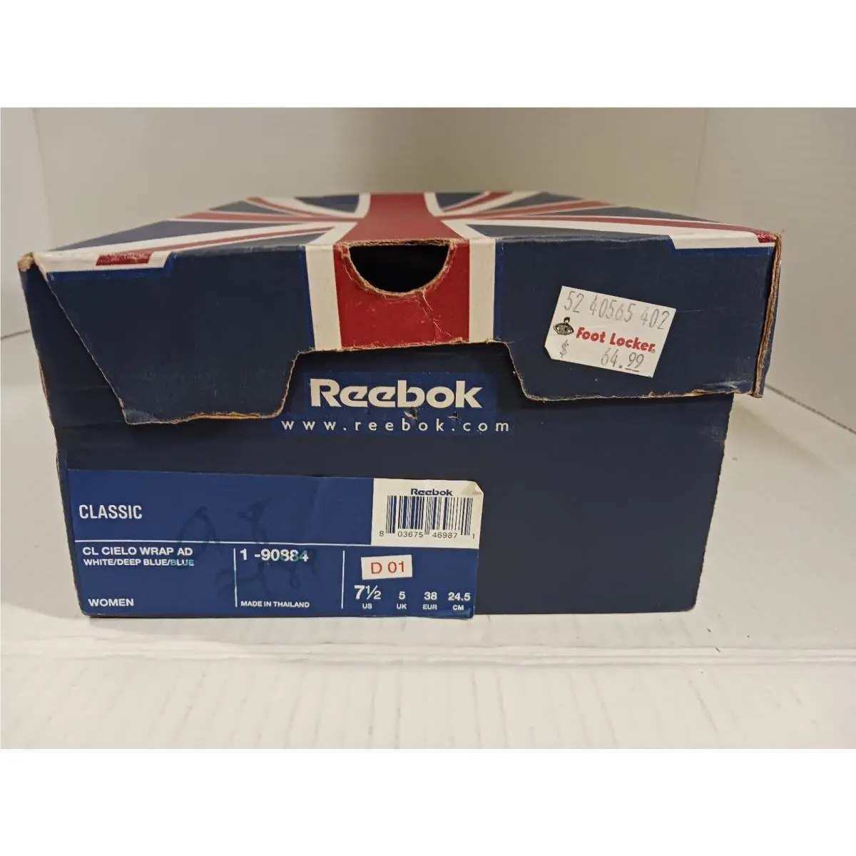 Reebok shoes - Classic Cielo Wrap AD - Classic Cielo Wrap - 1-90884 - White 7
