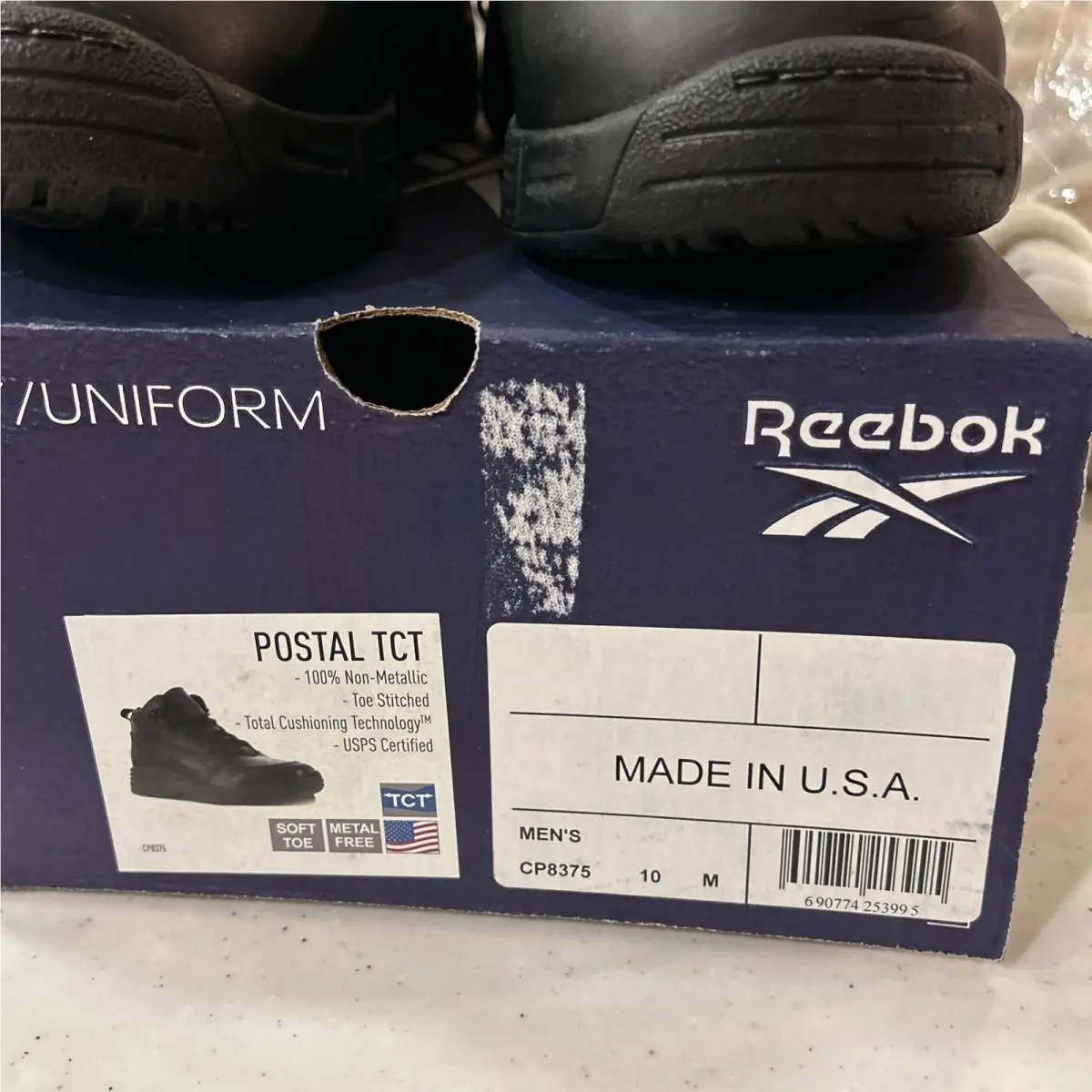 Reebok shoes - reebok postal - postal - CP8375 - Black 4