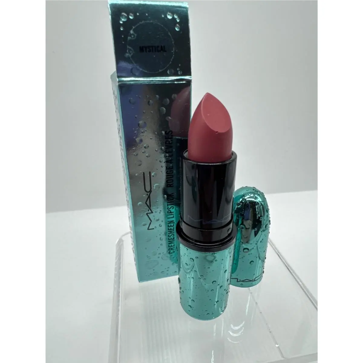 Mac Alluring Aquatics Lipstick Powder Eyeshadow Blush U Choose W/receipt Mystical Lipstick Alluring Aquatics Teal Packing by MAC Cosmetics