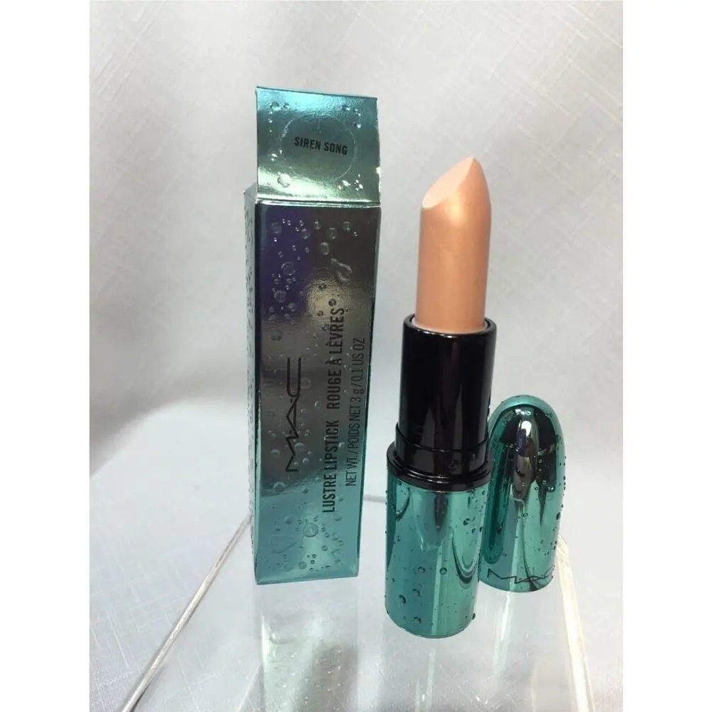 Mac Siren Song Lipstick Lustre Alluring Aquatics Teal Pack W/receipt