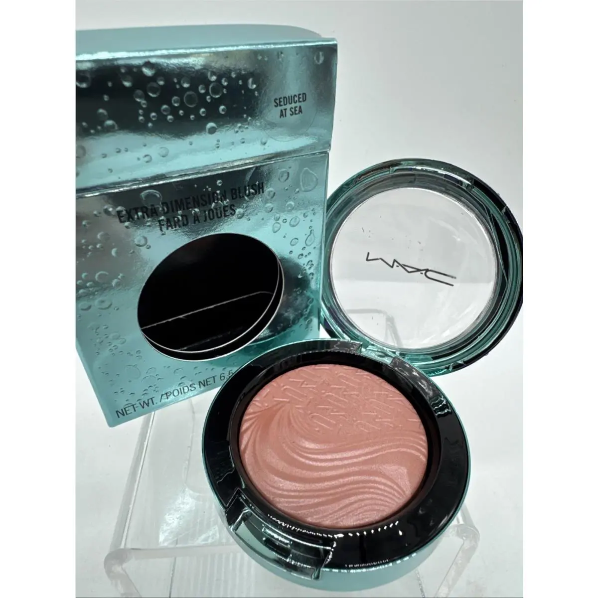 Mac Alluring Aquatic Seduced at Sea Extra Dimension Blush Limited Htf