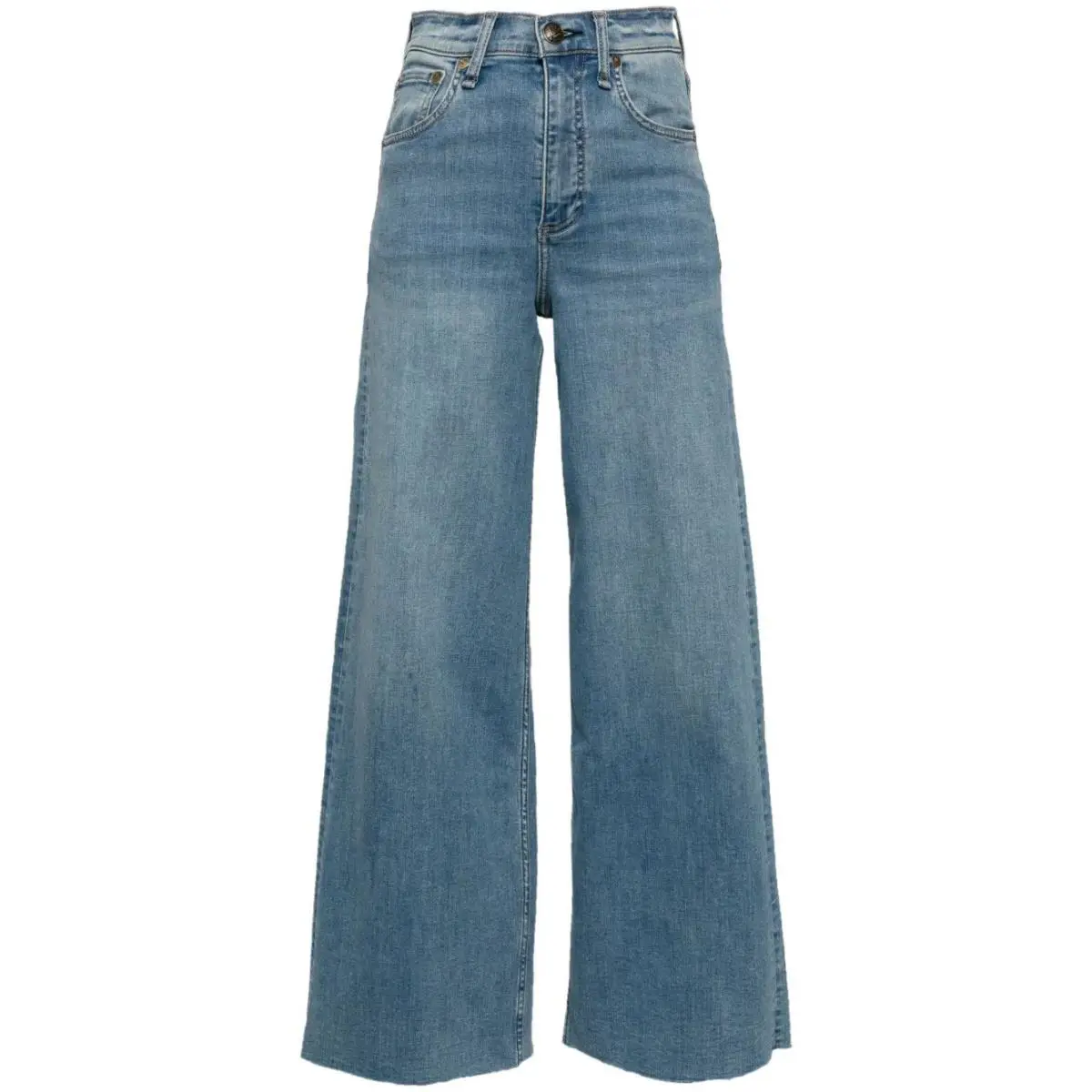 Rag Bone Women`s Flexi Sofie High-rise Wide-leg Jeans Monterosso