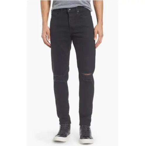 Rag Bone Men`s Fit 1 Black Skinny Jeans - Size 29 - Retail