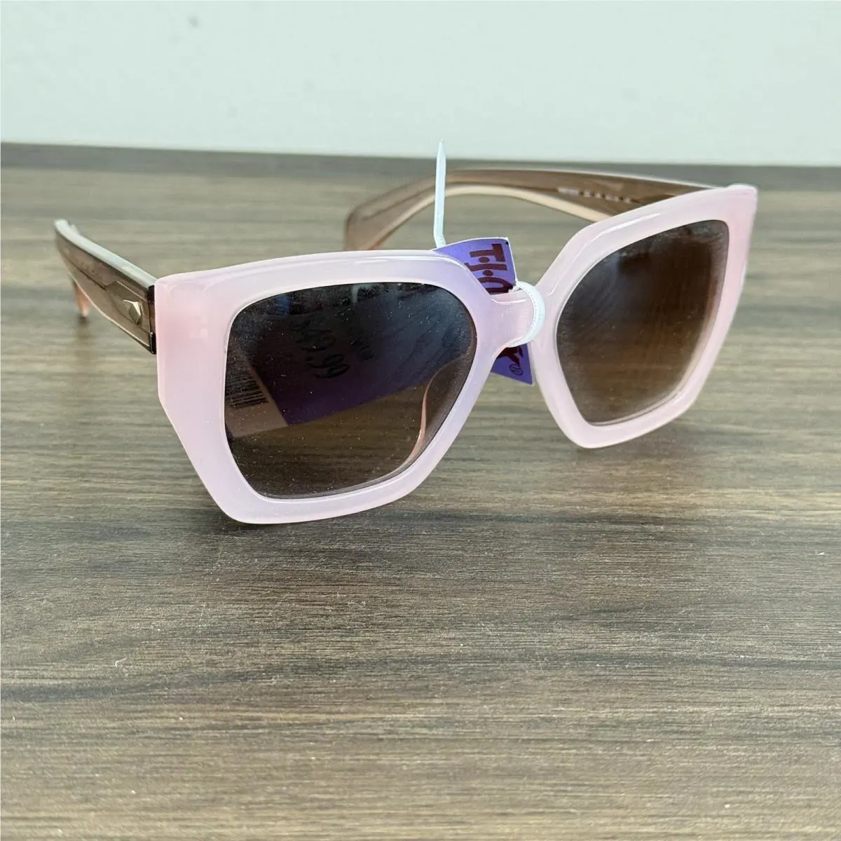 Rag Bone Sunglasses Pink Brown Gradient RNB1052/S 035J HA 54-18-140 Retro