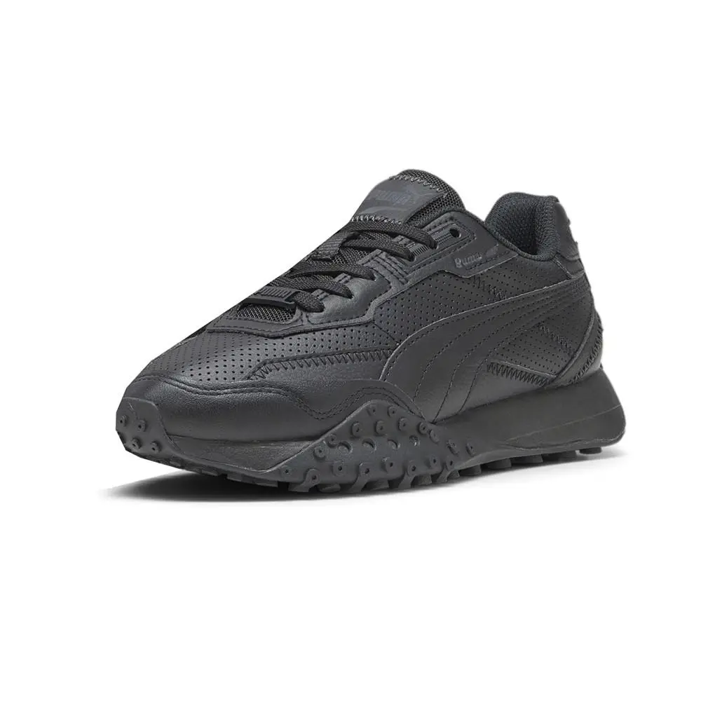 Puma shoes - PUMA Blktop Rider Lace Up  Youth - 39472602 - Black 0