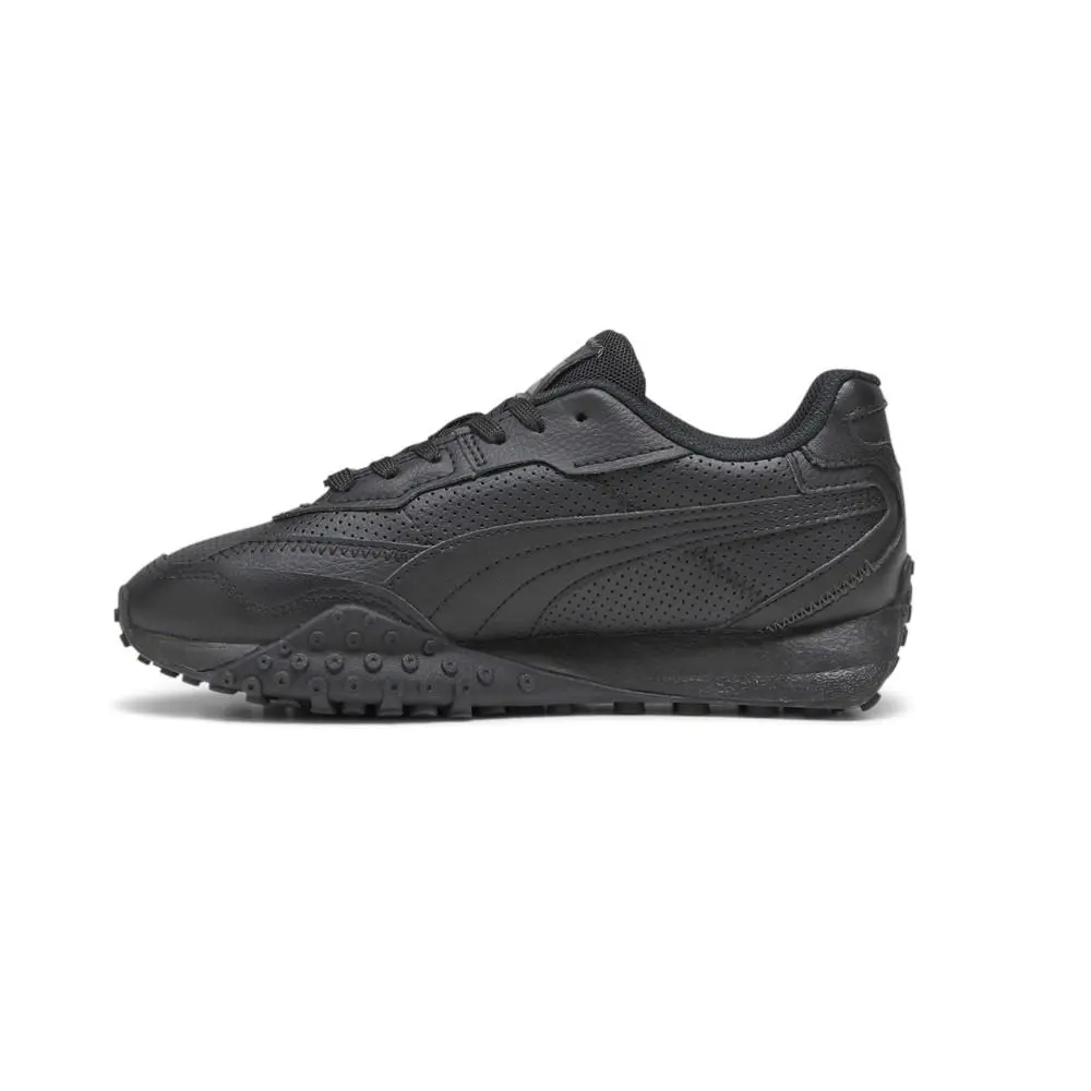Puma shoes - PUMA Blktop Rider Lace Up  Youth - 39472602 - Black 1