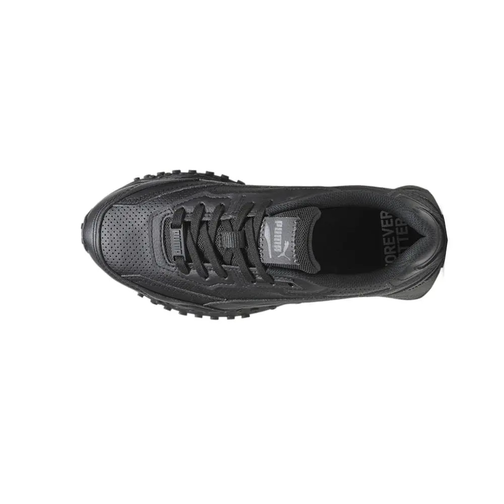 Puma shoes - PUMA Blktop Rider Lace Up  Youth - 39472602 - Black 2