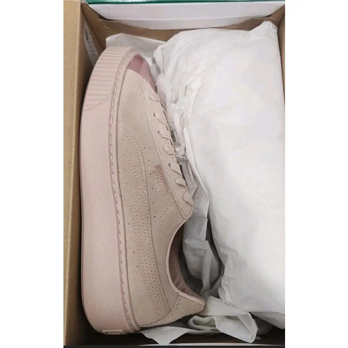 Puma shoes - PUMA Suede Platform - Suede Platform - 366382-03 - Pink 11