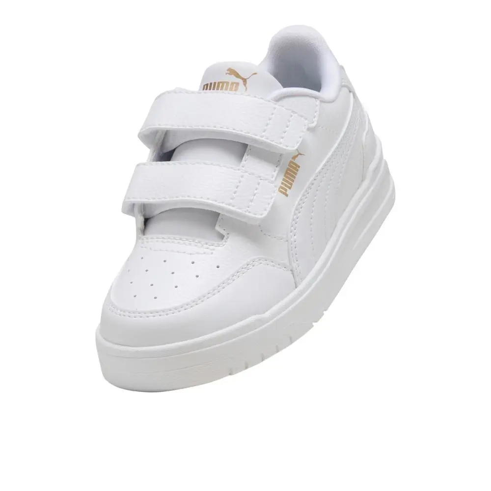 Puma shoes - PUMA Shuffle Downtown Lo Slip On  Youth - 40374001 - White 4