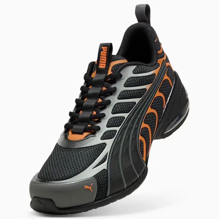 Puma shoes - Black/Gray/Orange 2