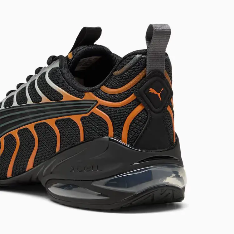 Puma shoes - Black/Gray/Orange 4