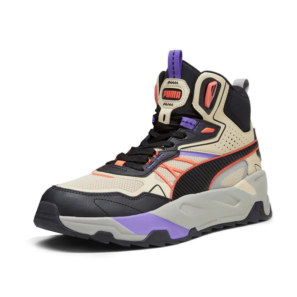 Puma shoes - PUMA Trinity Mid Hybrid Lace Up - 39232703 - Beige, Grey 0