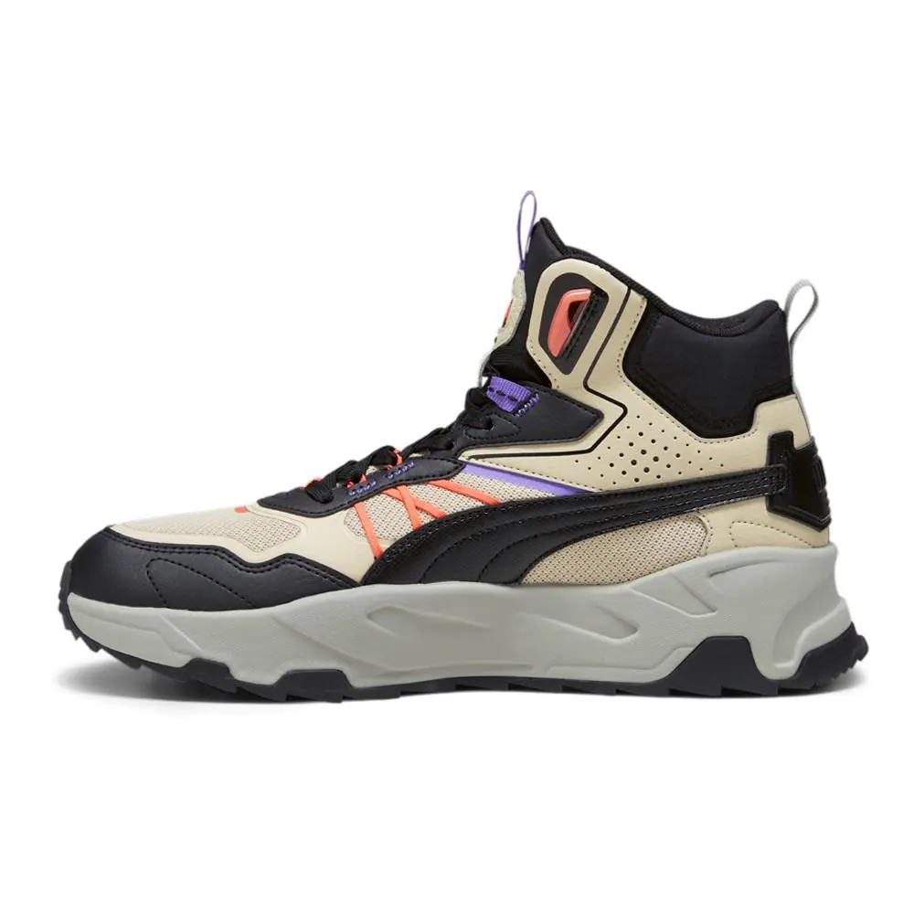 Puma shoes - PUMA Trinity Mid Hybrid Lace Up - 39232703 - Beige, Grey 1