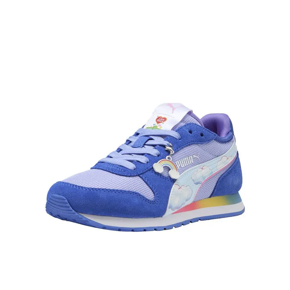 Puma shoes - PUMA  X Care Bears X Sesame Street St Miler Lace Up  Youth - 40690701 - Purple 0