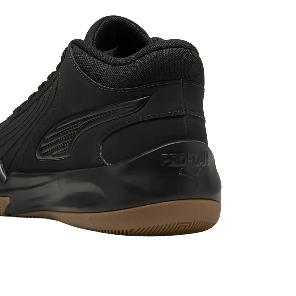 Puma shoes - PUMA Court Pro 2 Nubuck Basketball - 31240601 - Black 5