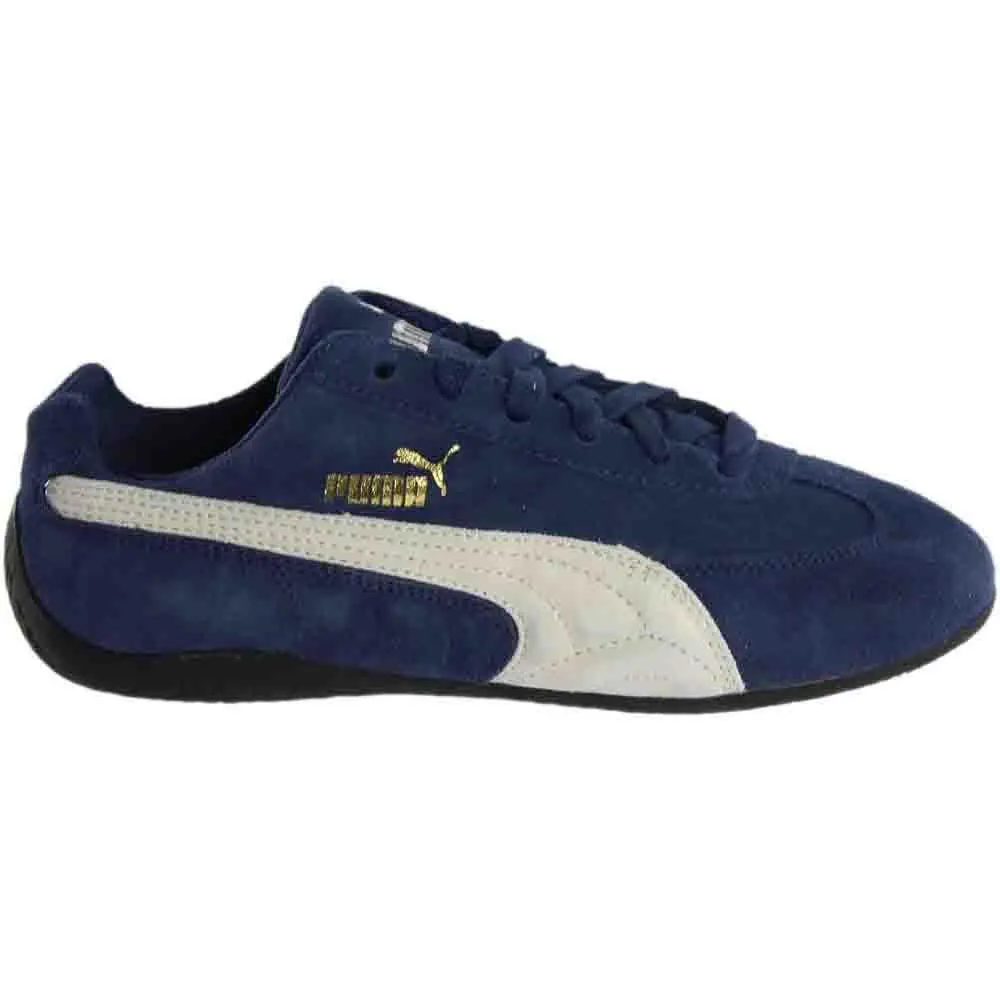 Puma Speedcat Lace Up Mens Blue Sneakers Casual Shoes 41730205 - Blue