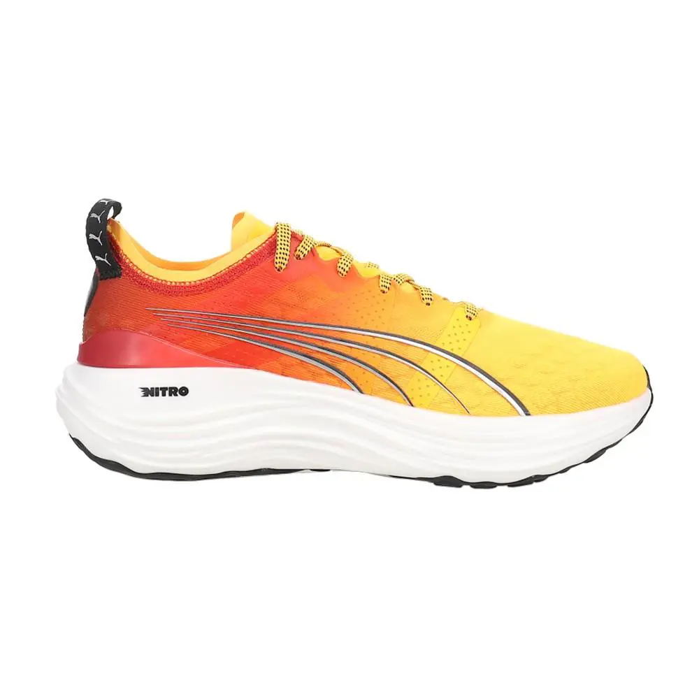 Puma Foreverrun Nitro Fade Running Womens Orange Sneakers Athletic Shoes 310480 - Orange