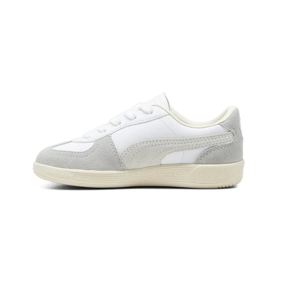 Puma shoes - PUMA Palermo Leather Lace Up  Toddler - 39727602 - Grey, White 1