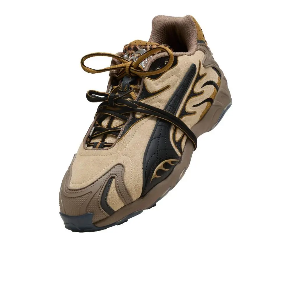 Puma shoes - PUMA Asap Rocky X  Inhale Leopard Lace Up - 40557901 - Beige 4