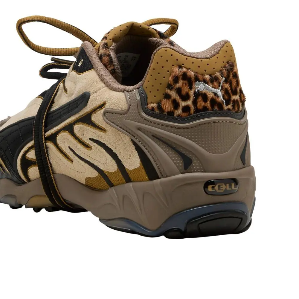 Puma shoes - PUMA Asap Rocky X  Inhale Leopard Lace Up - 40557901 - Beige 5