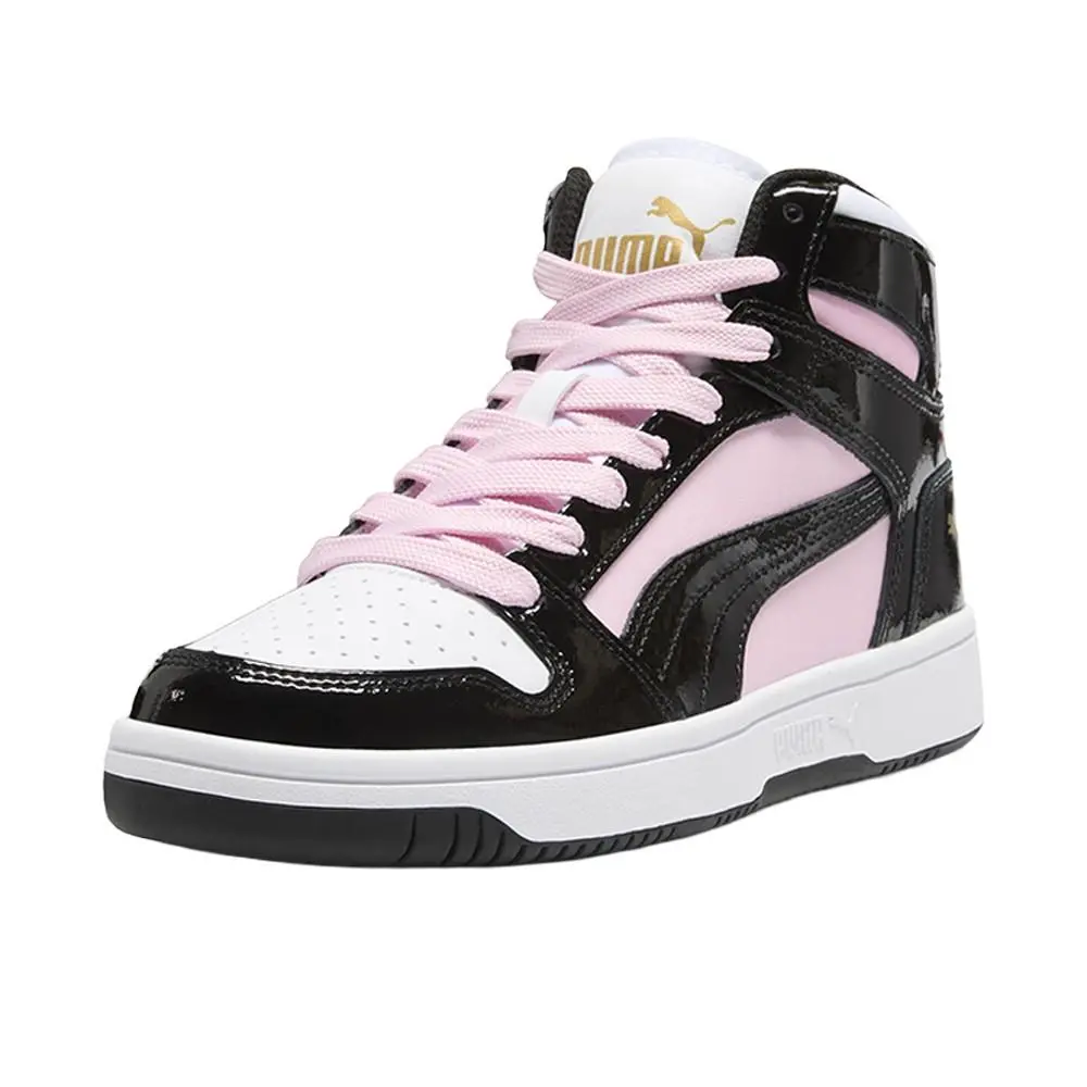 Puma shoes - PUMA Rebound Layup Shine High Top - 39964302 - Black, Pink 8