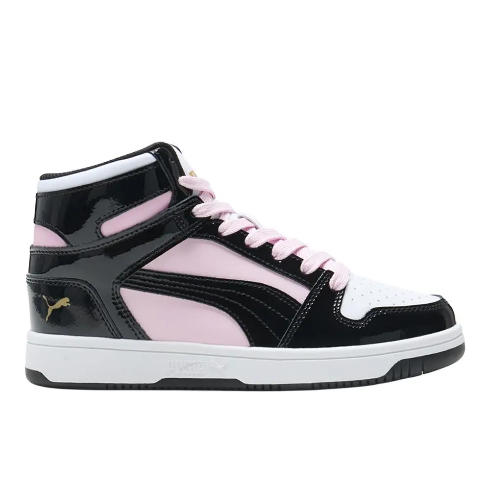 Puma shoes - PUMA Rebound Layup Shine High Top - 39964302 - Black, Pink 7