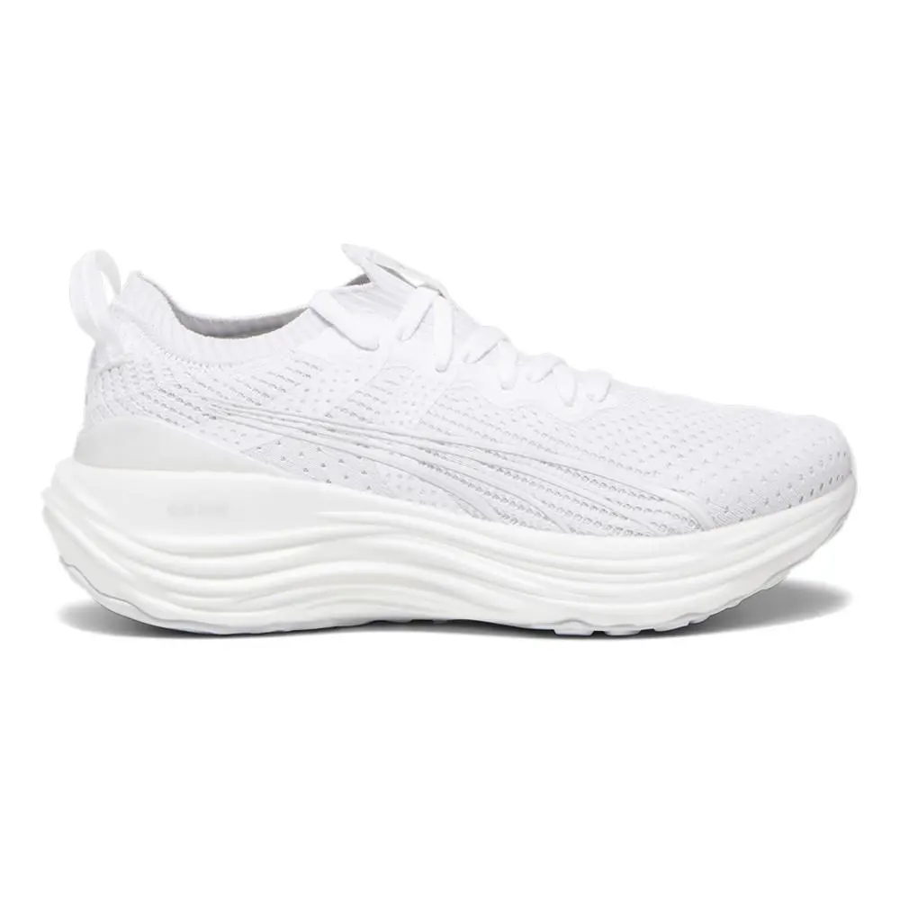 Puma Foreverrun Nitro Knit Running Womens White Sneakers Athletic Shoes 3791400 - White