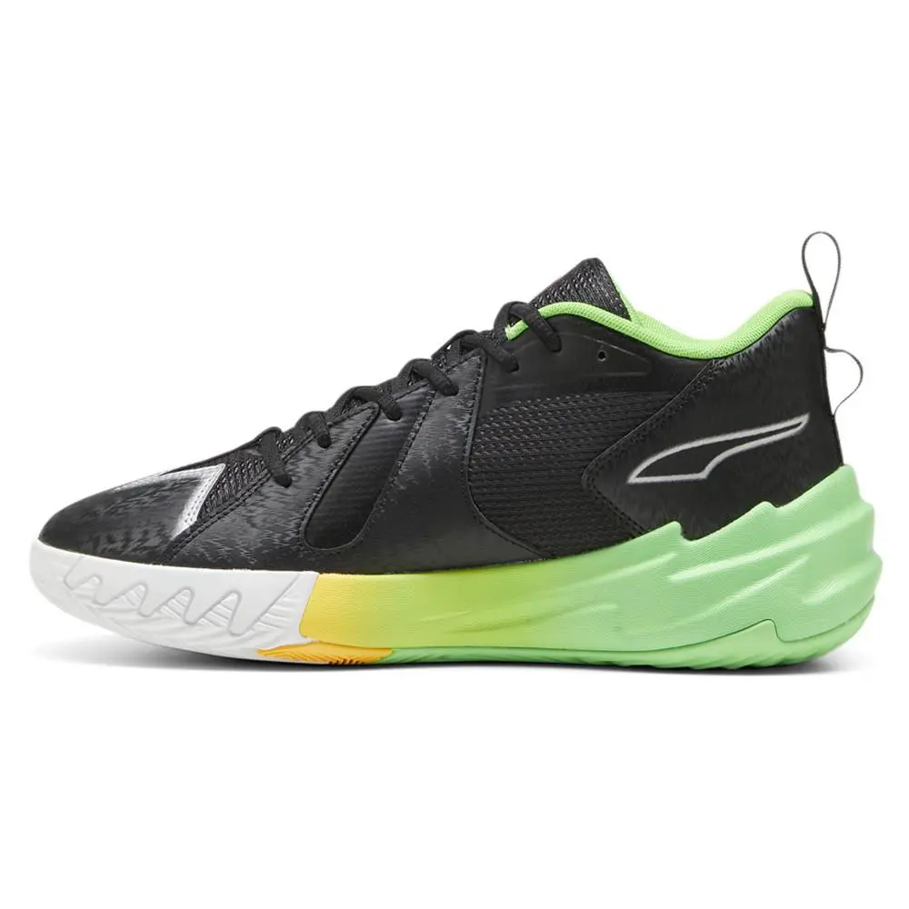 Puma shoes - PUMA  X 2K Scoot Zeros Basketball - 30984101 - Black, Green 1