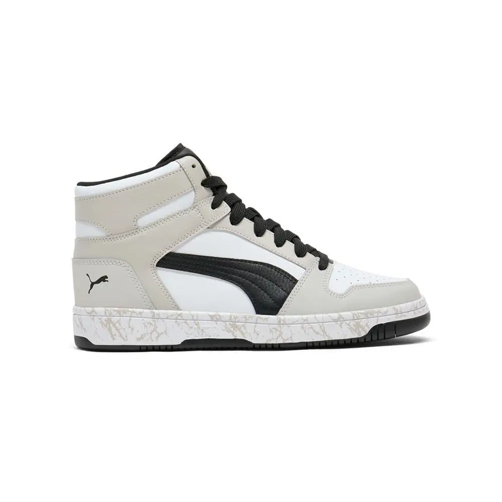 Puma shoes - PUMA Rebound Layup Atypical Lace Up - 40595101 - White 5